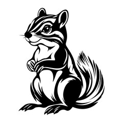 Fototapeta premium black and white animal vector types of animals about animals