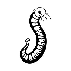 Fototapeta premium black and white animal vector types of animals about animals