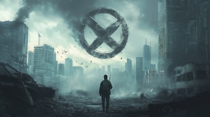 Stop war or Anti war concept. Peace not war, International day of peace, Say no to the war, Protest manifestation against war.