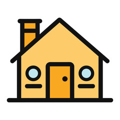 House vector illustration, House icon.