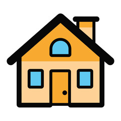 House vector illustration, House icon.