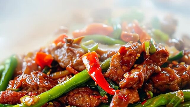 Delicious Stir-Fried Beef with Vegetables