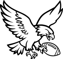 Obraz premium Football Eagle