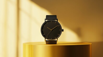 Minimalist Watch Shot. Style Meets Functionality