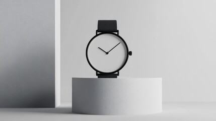 Minimalist Watch Shot. Style Meets Functionality