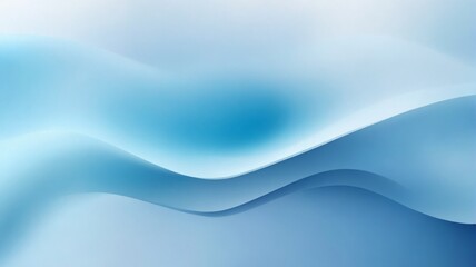 Fototapeta premium Abstract background light blue color It has wave-like Abstract s