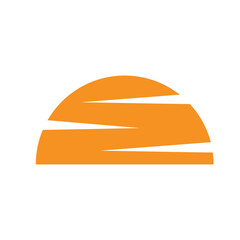 sun ilustration logo