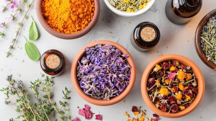 Serene Wellness Practices with Deep Depth of Field for Peaceful Mindset Backdrop  Blurred nature landscape in the background creating a tranquil meditative atmosphere for yoga meditation