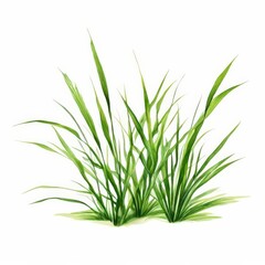 Fototapeta premium the AI Image Generator, resolution image of fresh green grass with