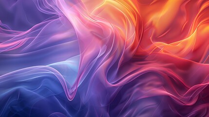 Obraz premium Abstract background with flowing, colorful, and dynamic shapes.