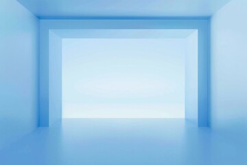 Fototapeta premium Abstract light blue background wallpaper template