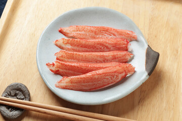 カニカマ　カニ風味かまぼこ
