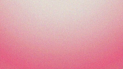 Fototapeta premium Pink grainy color gradient background, vibrant poster noise texture banner, cover header backdrop design
