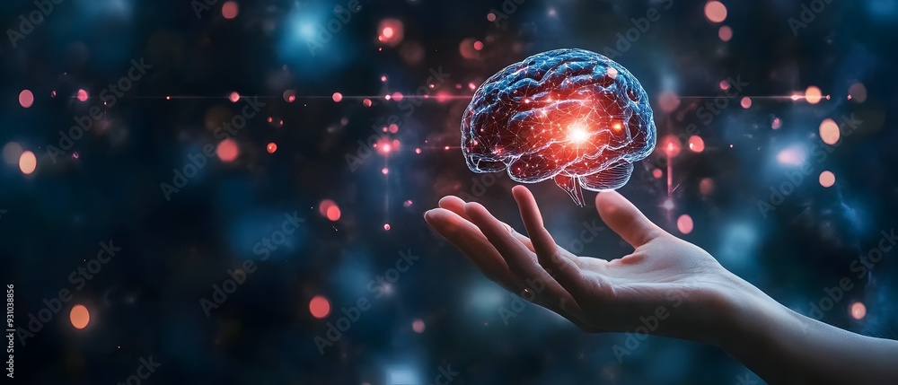 Poster cognitive science in ai integrated cybernetic systems showcasing the interaction and synergy between