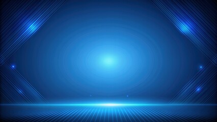 Obraz premium Cool dark blue abstract background , abstract, blue, background, design, texture, dark, cool, modern, art, wallpaper