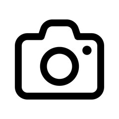 camera line icon