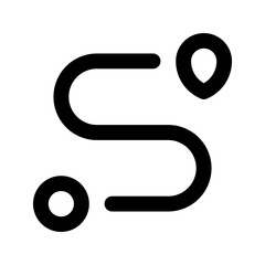 route line icon