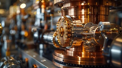 a close up of a machine.