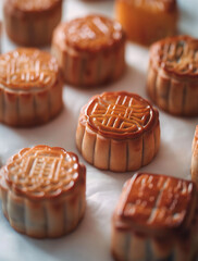 Delicious mooncakes for Mid-Autumn Festival