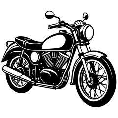 Obraz premium motorcycle isolated on white background