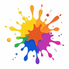 ink splashes