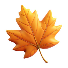 Obraz premium maple leaf isolated on white