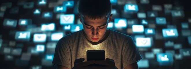 The Effects of Social Media on Mental Health, Investigating the relationship between social media use and mental health, particularly among younger generations.