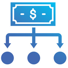 Fototapeta premium Diversification Icon