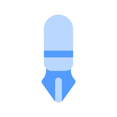 fountain pen duotone icon
