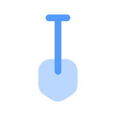 shovel duotone icon