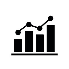 Graph icon set. Graph icon.