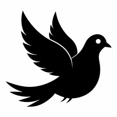 Dove Black silhouette