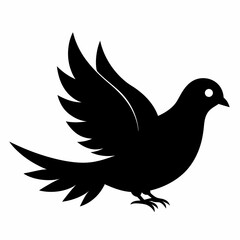 Dove Black silhouette