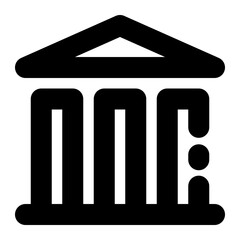 University Broken Line Style Icon Perfect for School and Education Theme