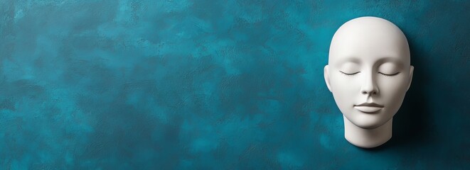 Stress management and mental wellness banner with copyspace for design and messaging, Techniques for managing stress effectively to promote a healthy mind and body.