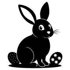 easter Black silhouette