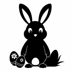 easter Black silhouette
