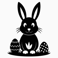 easter Black silhouette