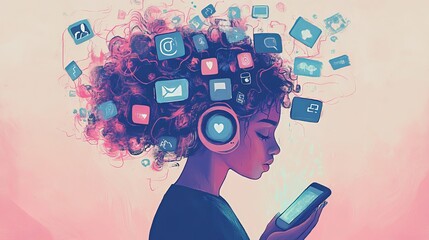 The Influence of Social Media on Mental Health. Exploring how social media platforms impact mental health, particularly among teens and young adults