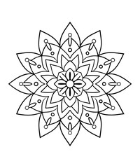 Floral SVG, flower SVG, wildflower SVG, spring SVG, floral mandala SVG, mandala SVG, SVG floral, floral design SVG, flower SVG files
