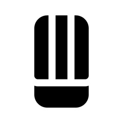 eraser glyph icon