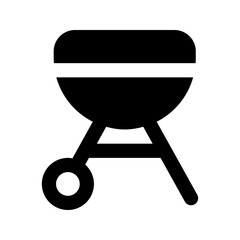 grill glyph icon