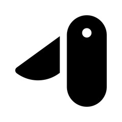 pocket knife glyph icon