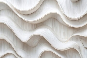 Obraz premium Abstract background of white plywood texture created with generative AI