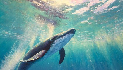 Fototapeta premium クジラ