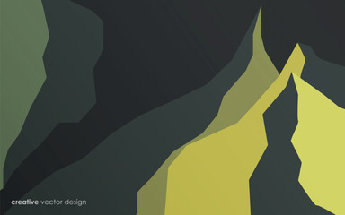 modern abstract green color background