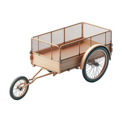 Bike Trailer isolated on transparent background