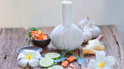 Spa massage, Ingredient of Herbal Compress