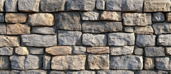 Obraz premium Rustic Stone Wall Texture