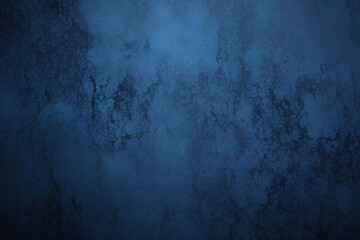 Abstract grunge sapphire blue background with marbled texture. Black blue abstract background. Navy blue grunge texture. Toned dark rough texture for any construction related	
